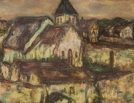 Vue sur le village
